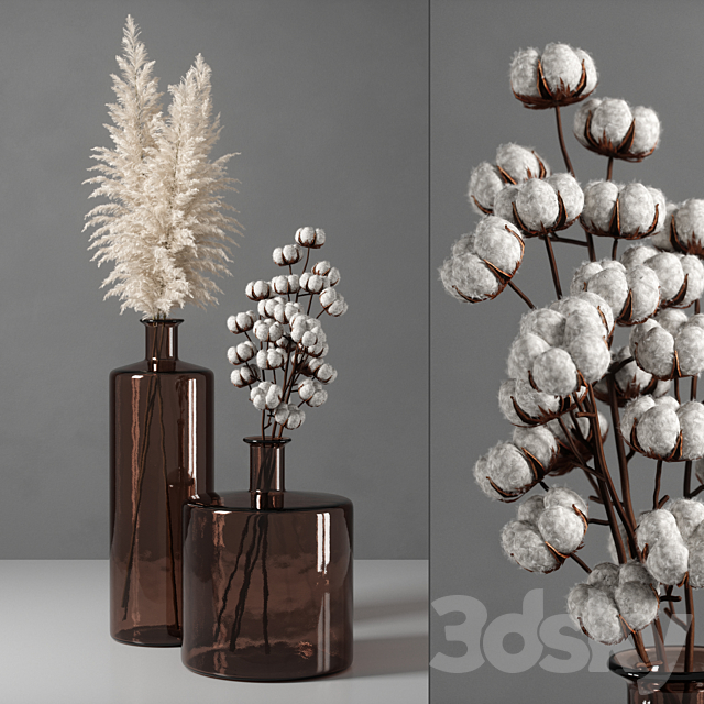 decorative vase 09 3ds Max - thumbnail 1