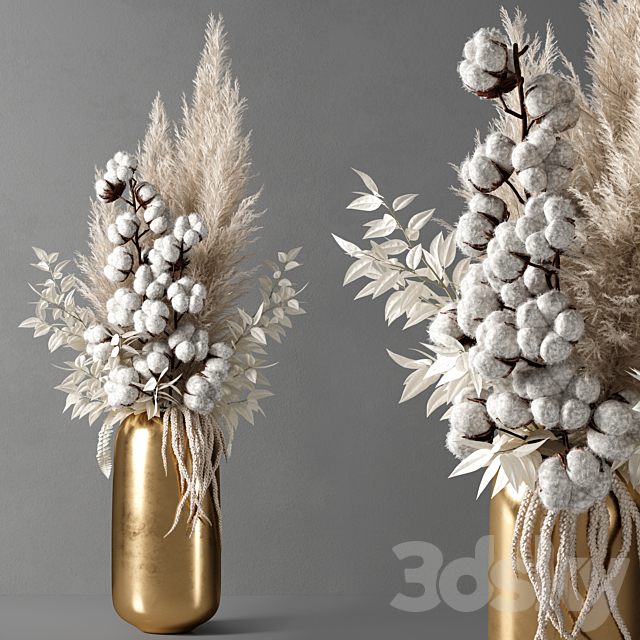 decorative vase 10 3ds Max - thumbnail 1