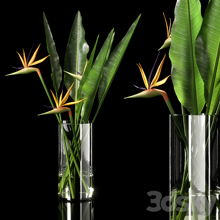 decorative vase 13 3DS Max Model - thumbnail 1