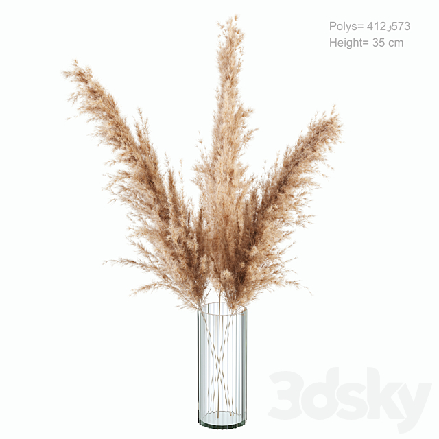 Decorative vase set 3DSMax File - thumbnail 4