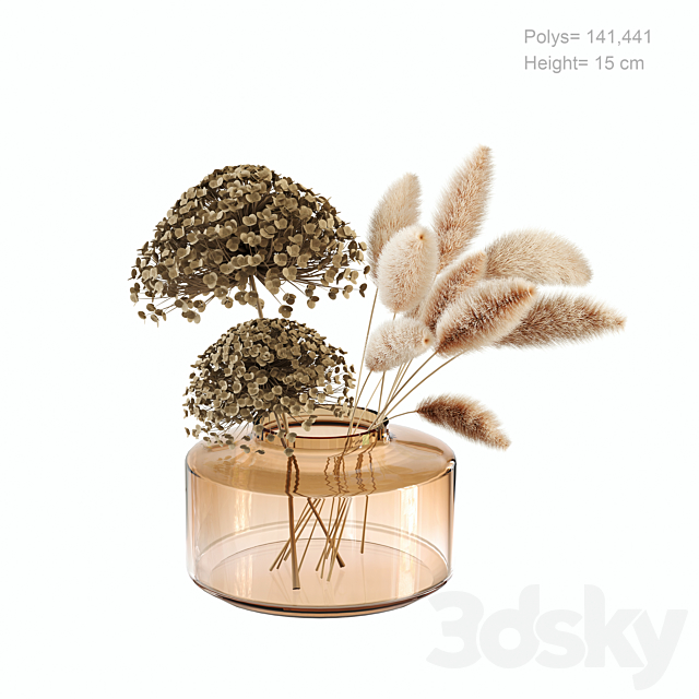 Decorative vase set 3DSMax File - thumbnail 6