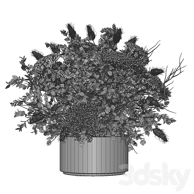 Dried Flower 3DSMax File - thumbnail 2