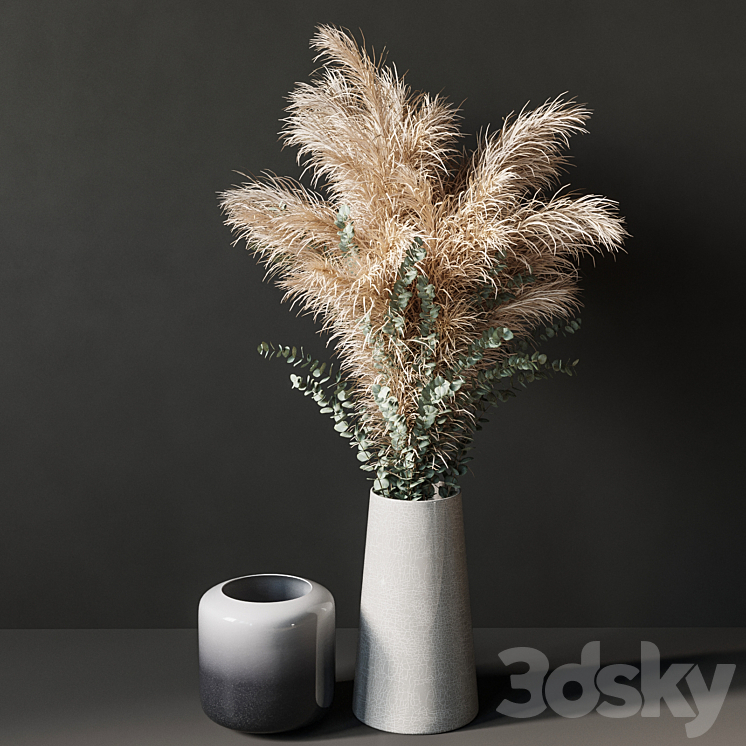 Dry bouquet 3DS Max - thumbnail 1