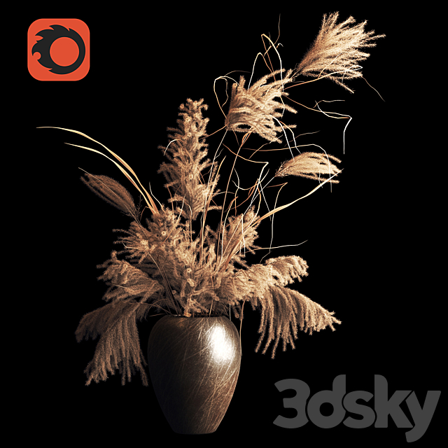 dry bouquet 3DSMax File - thumbnail 1