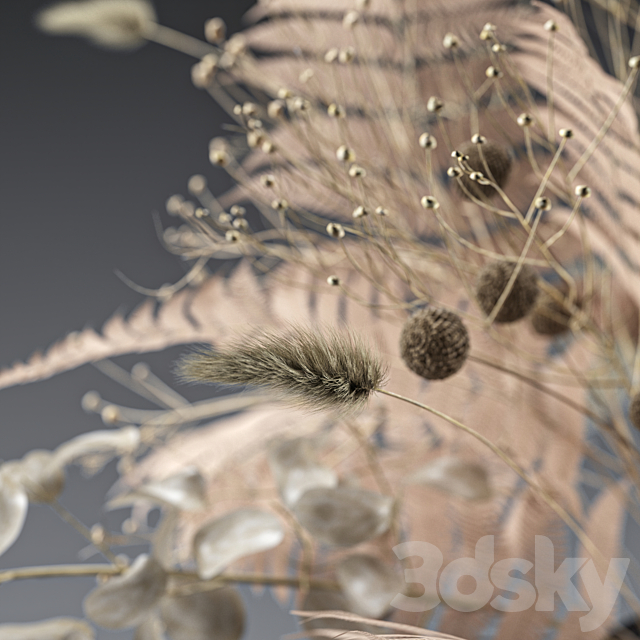 Dry bouquet 3DSMax File - thumbnail 3