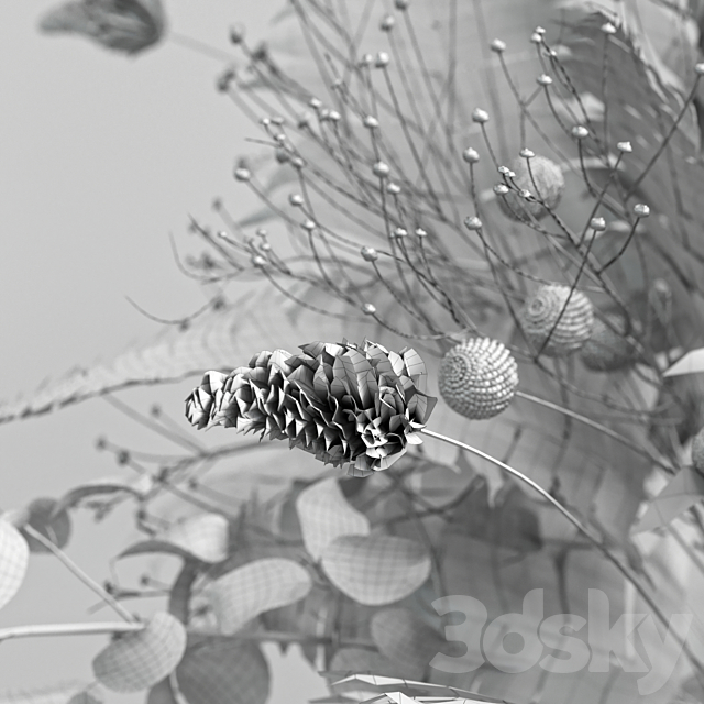 Dry bouquet 3DSMax File - thumbnail 5