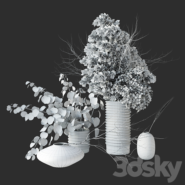 Dry bouquet 3DSMax File - thumbnail 3