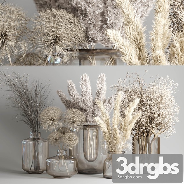 Dry bouquet collection 05 – dried autumn plants and flowers - thumbnail 1