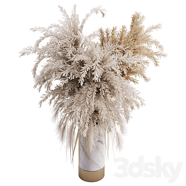 Dry plant set 01 3DSMax File - thumbnail 4