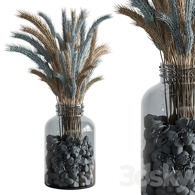 Dry plants 101 – Wheat 3DSMax File - thumbnail 1