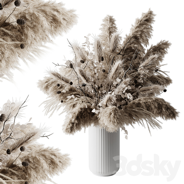 dry plants 3DSMax File - thumbnail 2