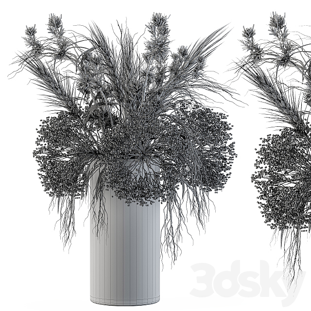 Dry Plants Set 08 3DSMax File - thumbnail 5