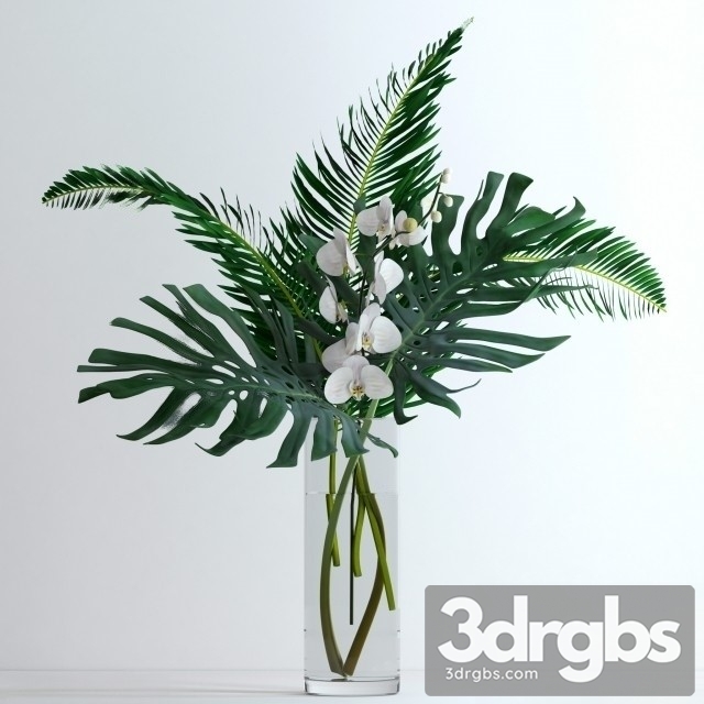 Exotic bouquet 3dsmax Download - thumbnail 1