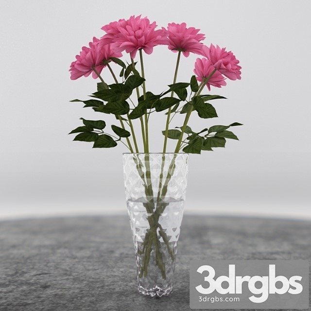 Flower 01 3dsmax Download - thumbnail 1