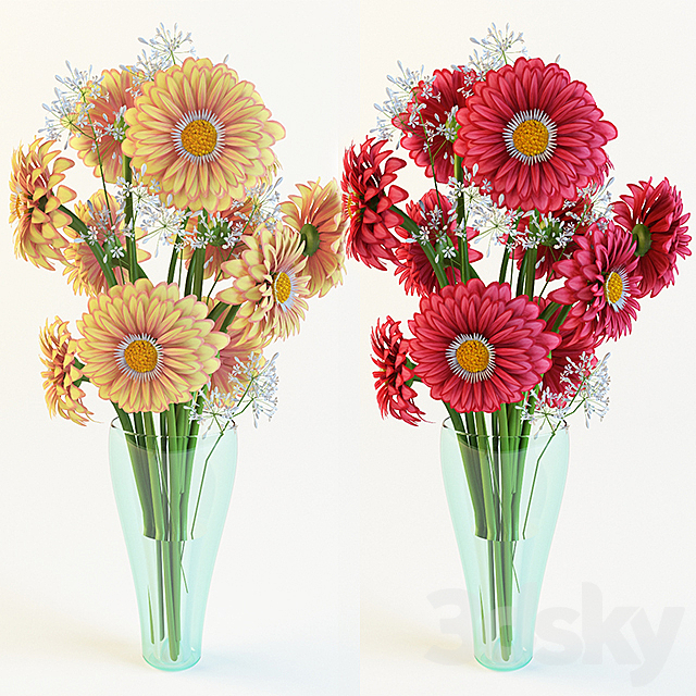 Flower 3DS Max Model - thumbnail 2