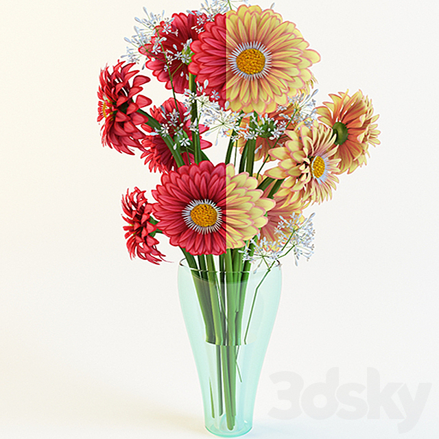 Flower 3DS Max Model - thumbnail 3