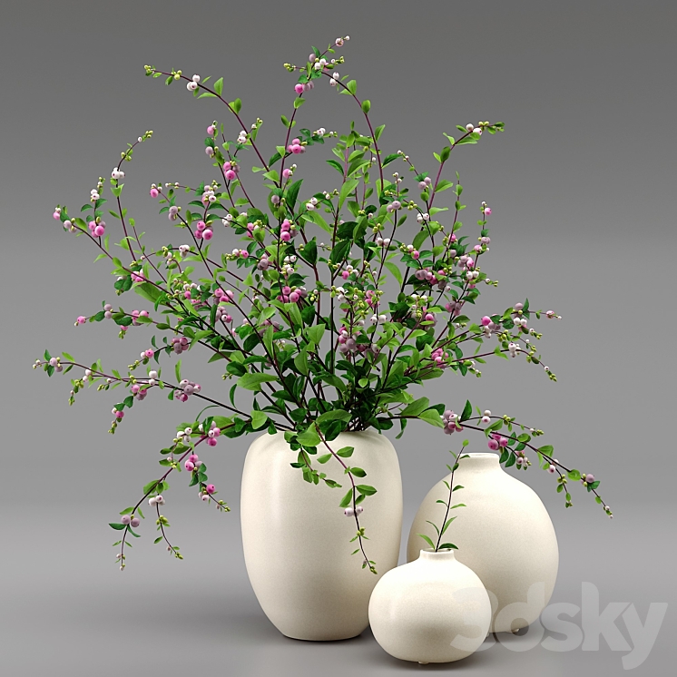 Flower arrangement_002 3DS Max - thumbnail 2