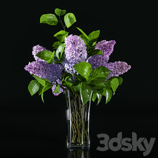 Flower Set 004 3DS Max Model - thumbnail 4