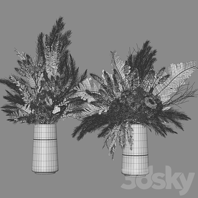 Flower Set 030 3DSMax File - thumbnail 6