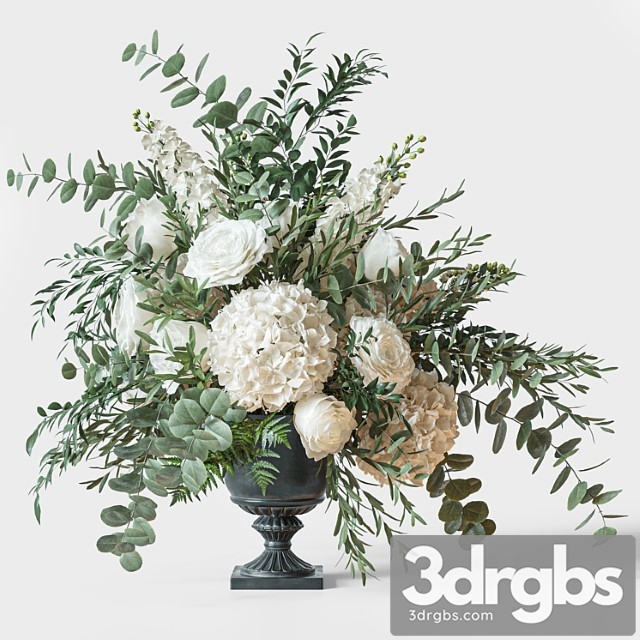 Flower Set 038 Big Bouquet 1 3dsmax Download - thumbnail 1