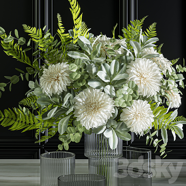 Flower Set 046 Dahlia 3DSMax File - thumbnail 4