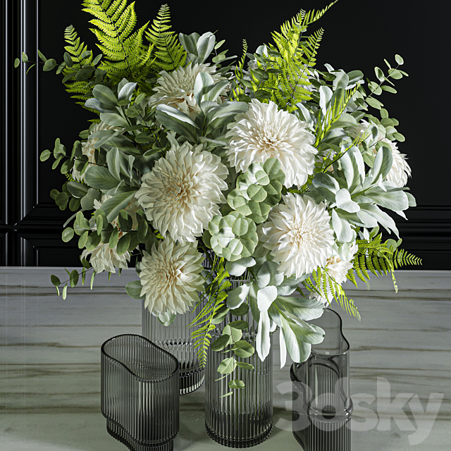 Flower Set 046 Dahlia 3DSMax File - thumbnail 5