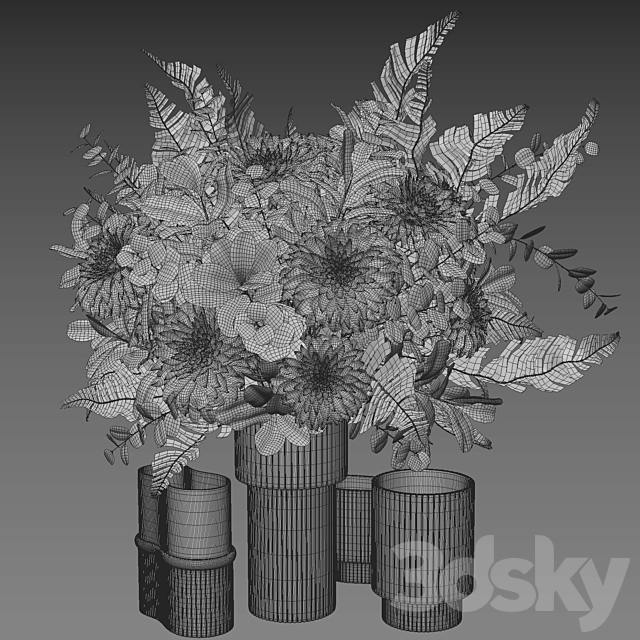 Flower Set 046 Dahlia 3DSMax File - thumbnail 7