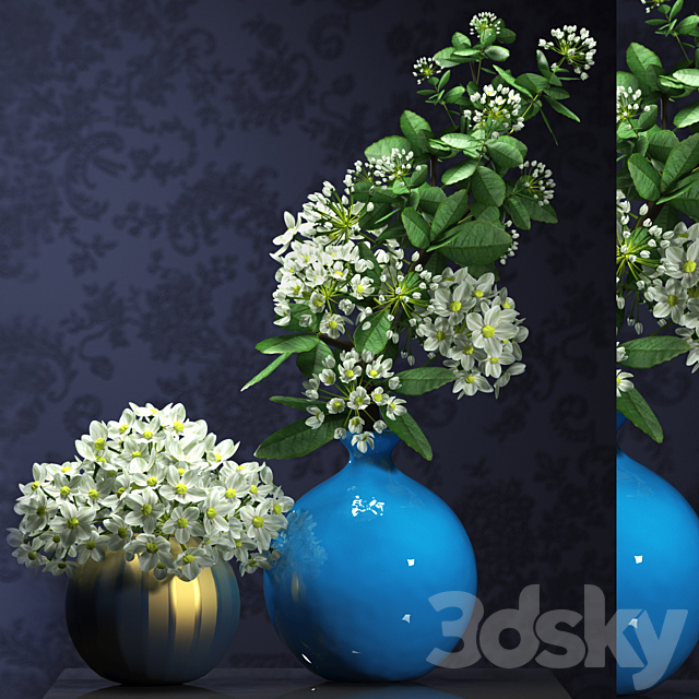 FLOWER SET 3DSMax File - thumbnail 3