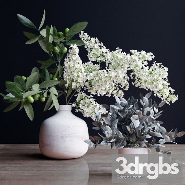 Flowers Branch 3dsmax Download - thumbnail 1