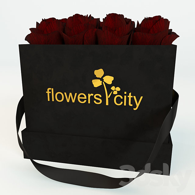 Flowers City 3DS Max Model - thumbnail 2