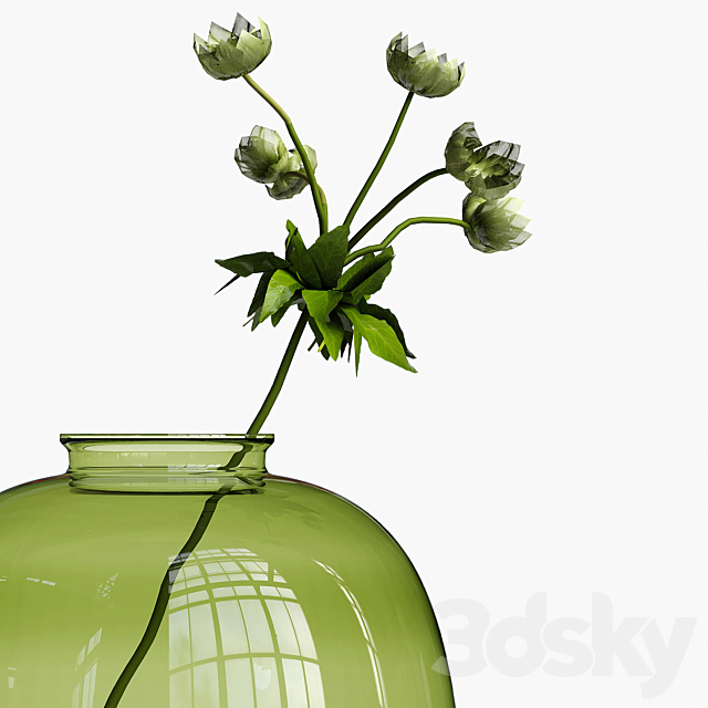 Flowers for decoration 3DSMax File - thumbnail 3