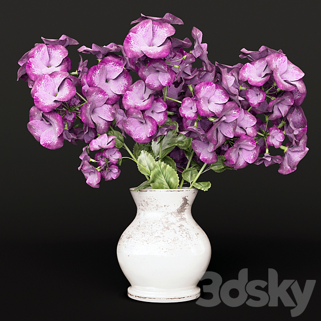 Flowers in a vase 9 3DSMax File - thumbnail 1