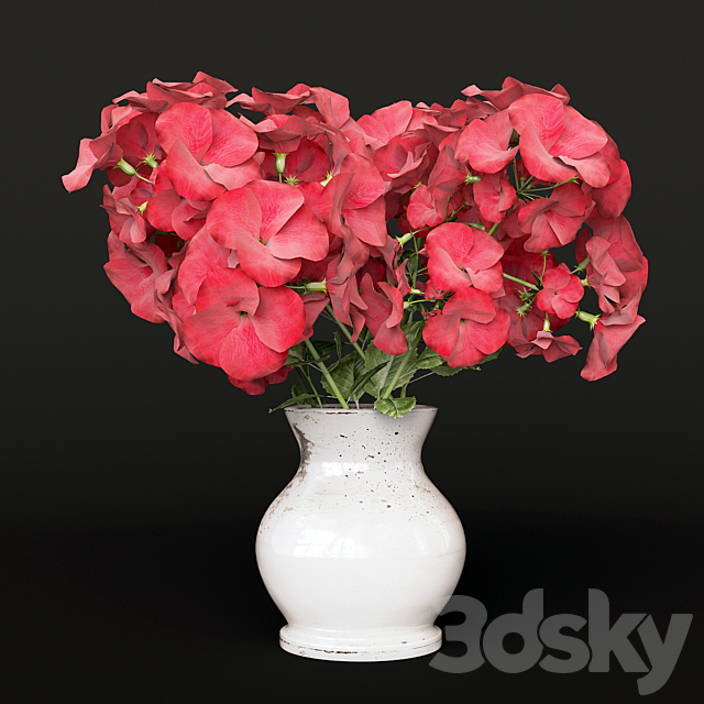 Flowers in a vase 9 3DSMax File - thumbnail 2