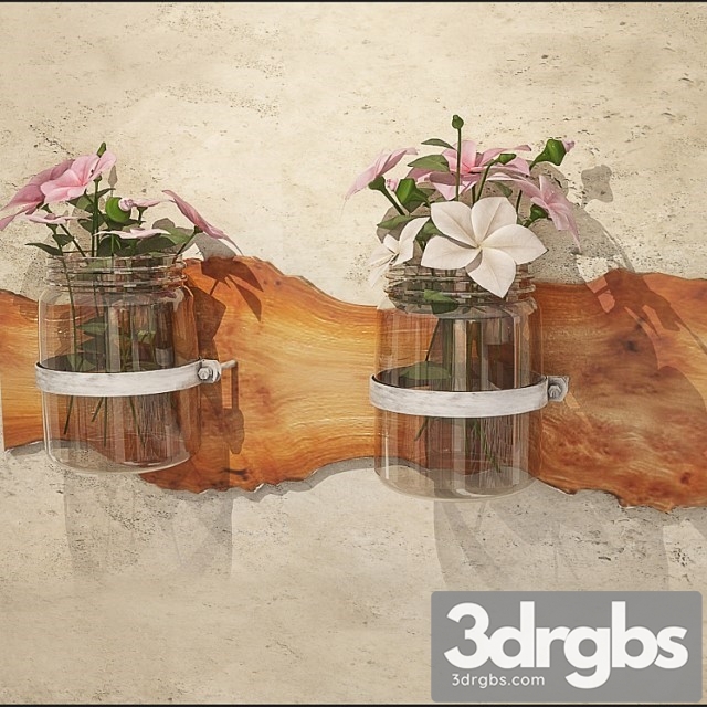 Flowers On Suspensions 3dsmax Download - thumbnail 1