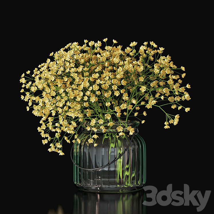 Gypsophila 03 3DS Max - thumbnail 1