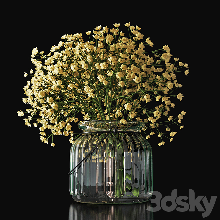 Gypsophila 03 3DS Max - thumbnail 2