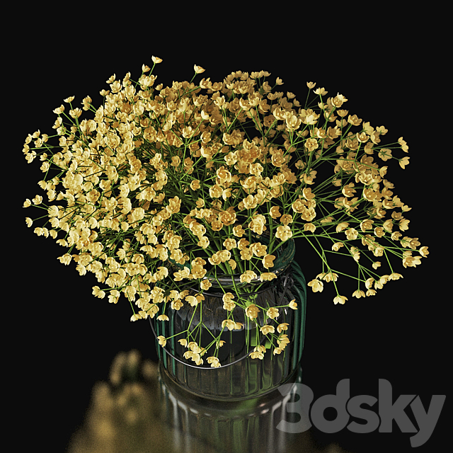 Gypsophila 03 3DSMax File - thumbnail 3