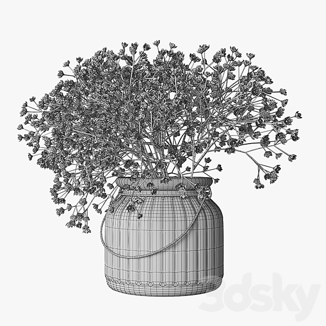 Gypsophila 03 3DSMax File - thumbnail 4