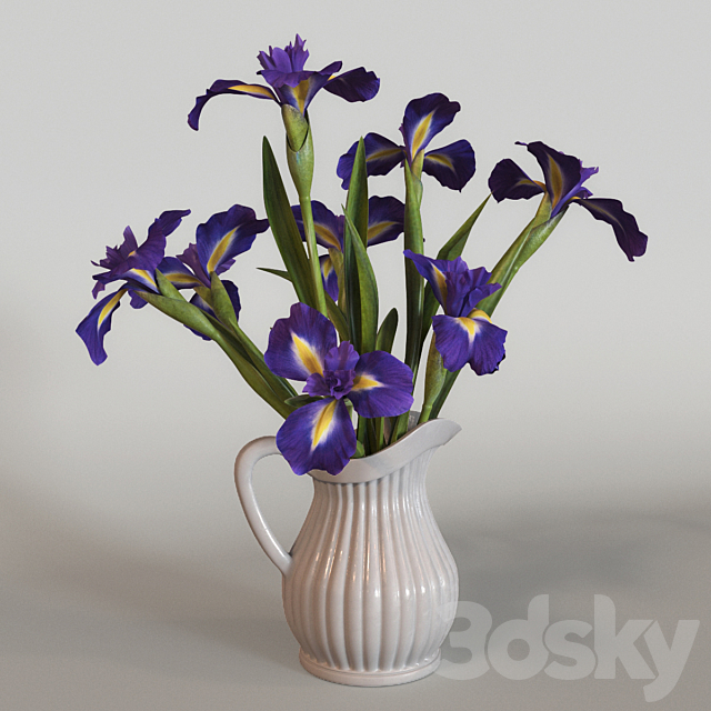 Irises 3DSMax File - thumbnail 1