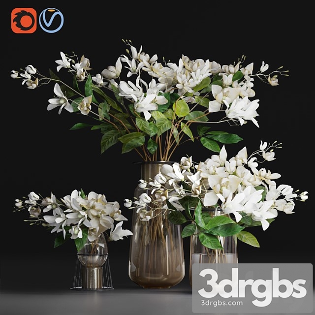 jasmine bouquet vases - thumbnail 1