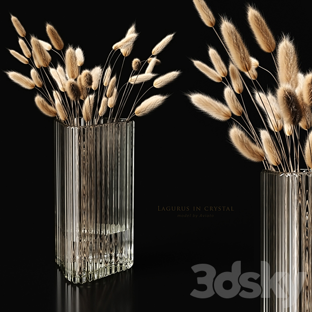 Lagurus in crystal 3DSMax File - thumbnail 1