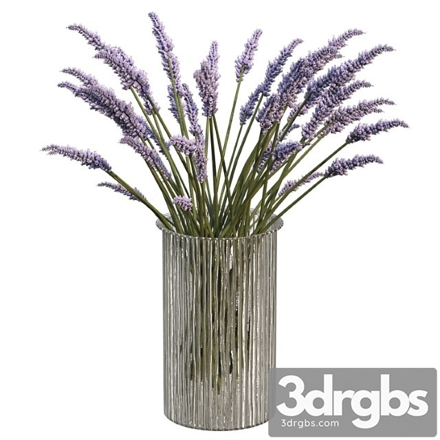 Lavender Bouquet 4 3dsmax Download - thumbnail 1