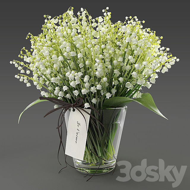 Lilies of the valley 3DSMax File - thumbnail 2