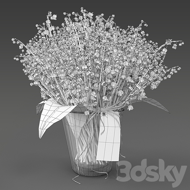 Lilies of the valley 3DSMax File - thumbnail 4