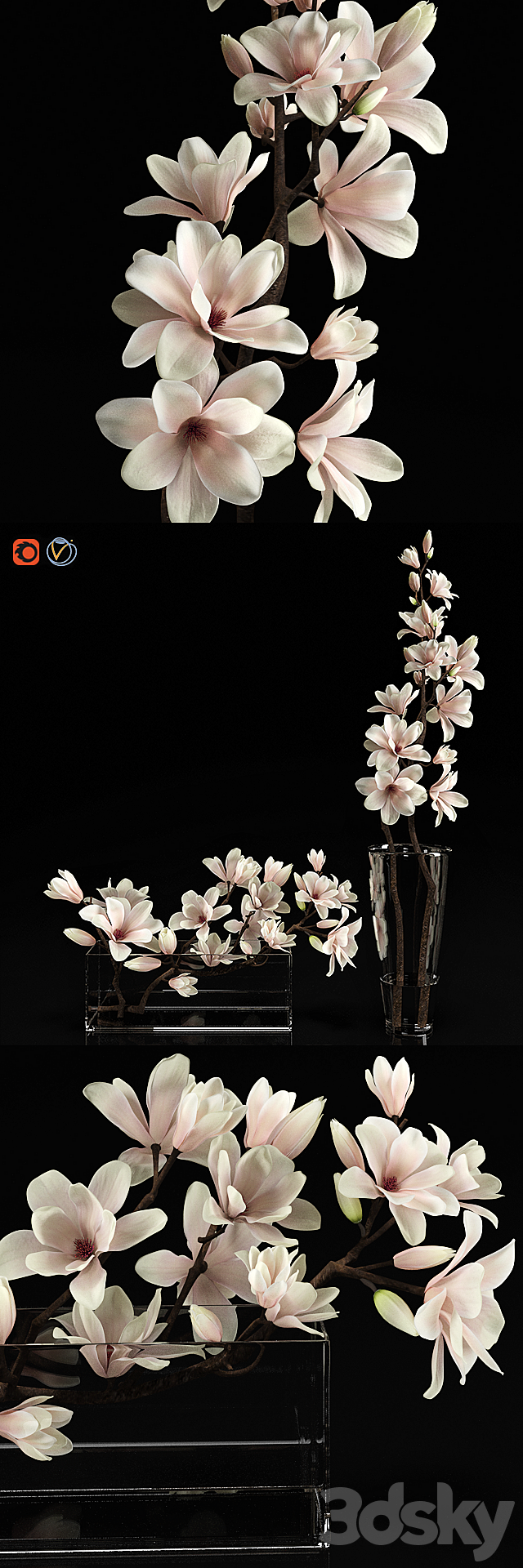 Magnolia 2 3DSMax File - thumbnail 1