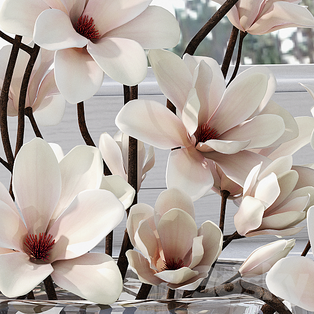 Magnolia 3 3DSMax File - thumbnail 3