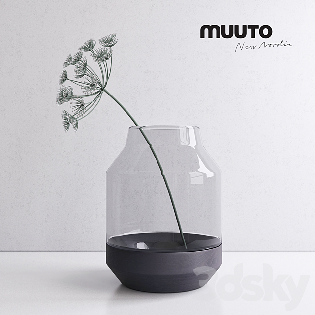 Muuto (Elevated vases) 3DSMax File - thumbnail 1