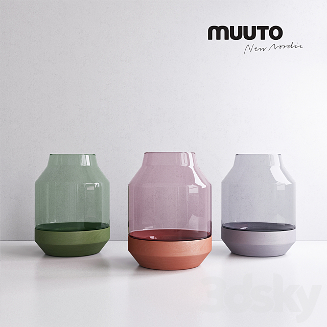 Muuto (Elevated vases) 3DSMax File - thumbnail 2