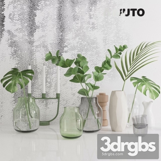 Muuto New Nordic Decor Set 3dsmax Download - thumbnail 1