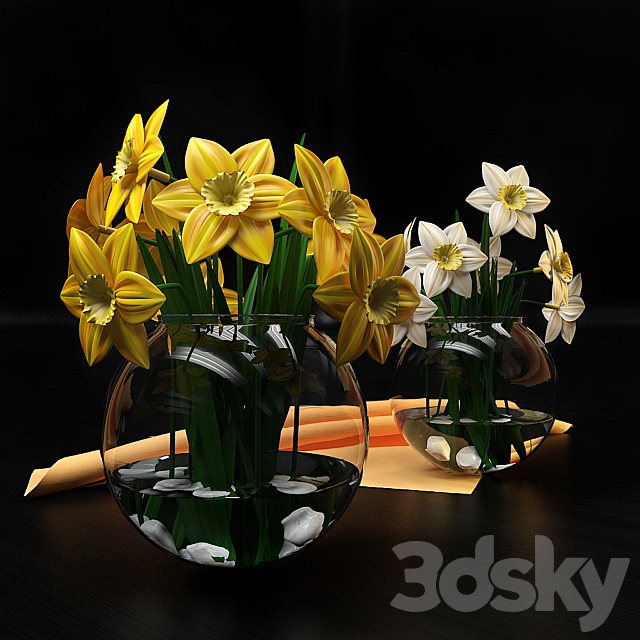 Narcissus 3DSMax File - thumbnail 1